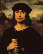 FRANCIA, Francesco Portrait of Evangelista Scappi oil painting artist